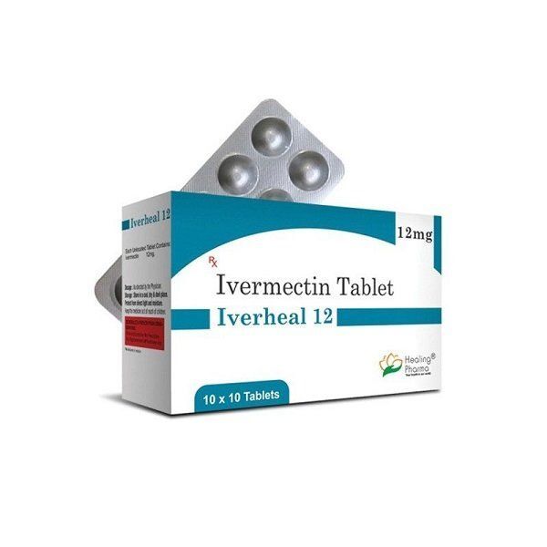 Ivermectin 12 mg Tablets – Iverheal | Antiparasitic Medicine for Humans